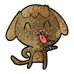 cute cartoon dog