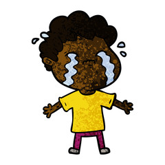 cartoon man crying