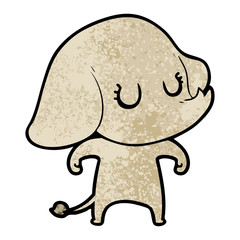 cute cartoon elephant