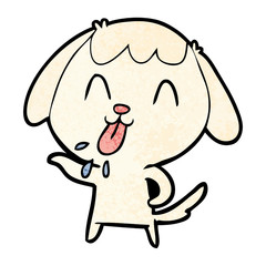 cute cartoon dog
