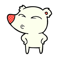 polar bear cartoon
