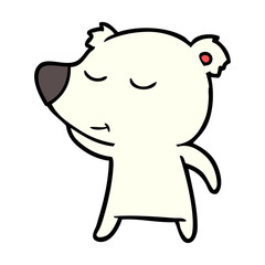 polar bear cartoon