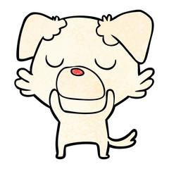 Fototapeta premium cartoon dog