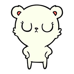 polar bear cartoon