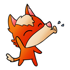 fox cartoon character