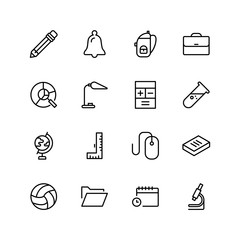 Flat icon set