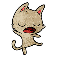 talking cat cartoon