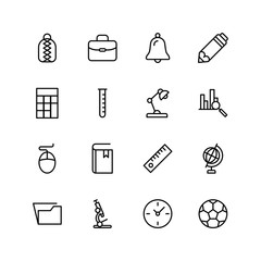 Flat icon set