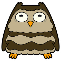cartoon owl