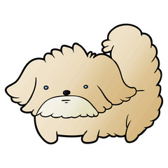 cute cartoon dog