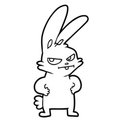 cartoon rabbit