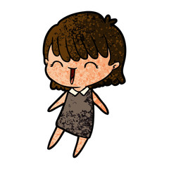 cartoon woman