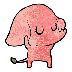 cute cartoon elephant