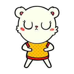 polar bear cartoon