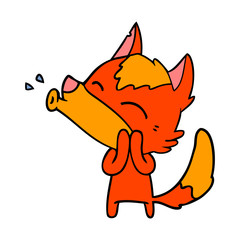 fox cartoon character