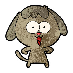 cute cartoon dog