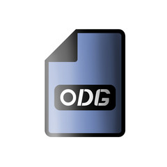 computer odg file icon