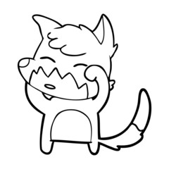 cartoon fox