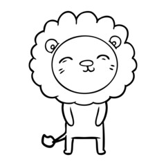 cartoon lion