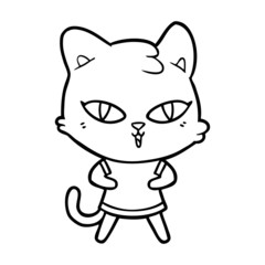 cartoon cat