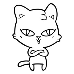 cartoon cat