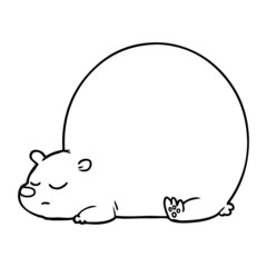 cartoon bear