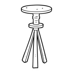 cartoon stool