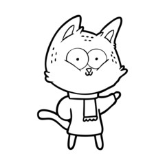 cartoon cat