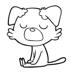 cartoon dog