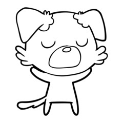 cartoon dog