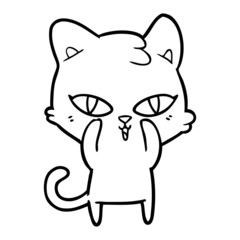 cartoon cat