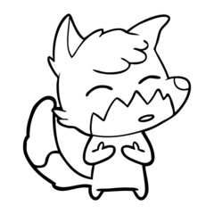 cartoon fox