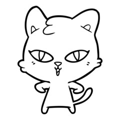 cartoon cat