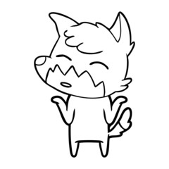cartoon fox