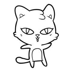 cartoon cat