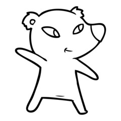 cute cartoon bear