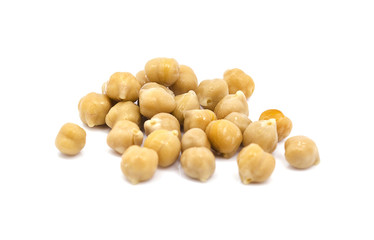 white beans isolated