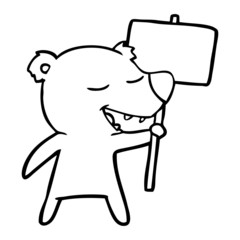 cartoon bear