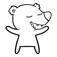 cartoon bear