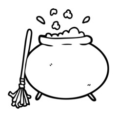 cartoon cauldron