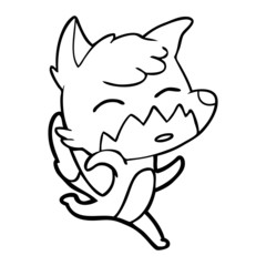 cartoon fox