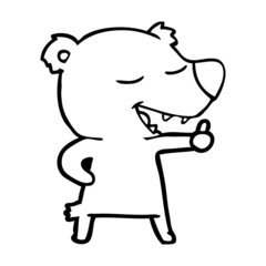 cartoon bear