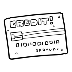 cartoon credit card