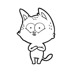cartoon cat