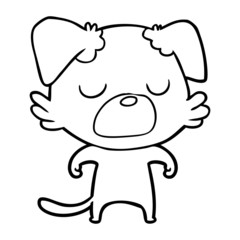 cartoon dog
