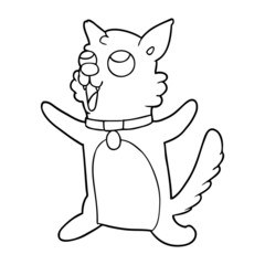 cartoon dog