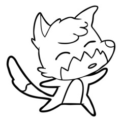 cartoon fox