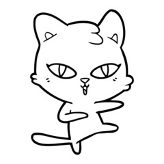 cartoon cat