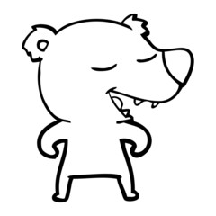 cartoon bear