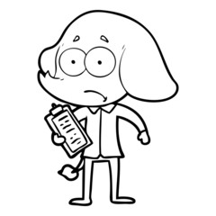 cartoon unsure elephant